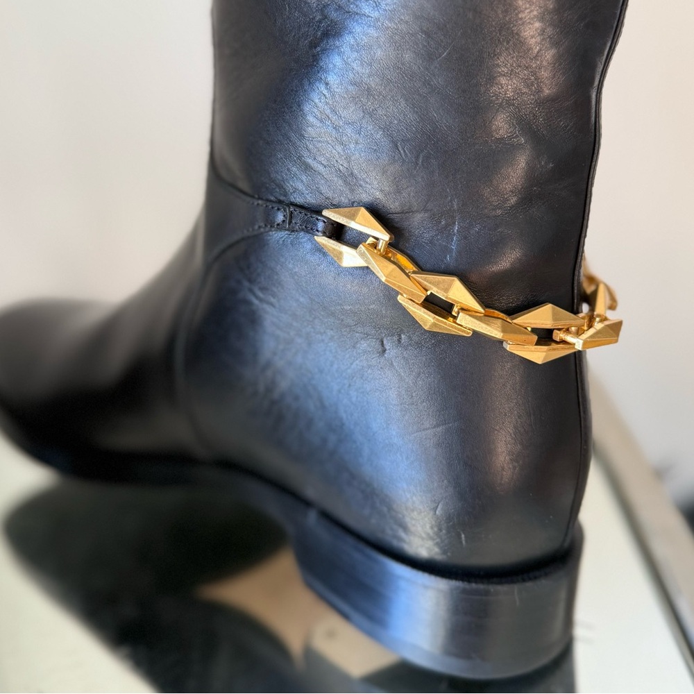 New Jimmy Choo Nell leather knee-high boots $1,695 39.5 - Picture 7 of 16